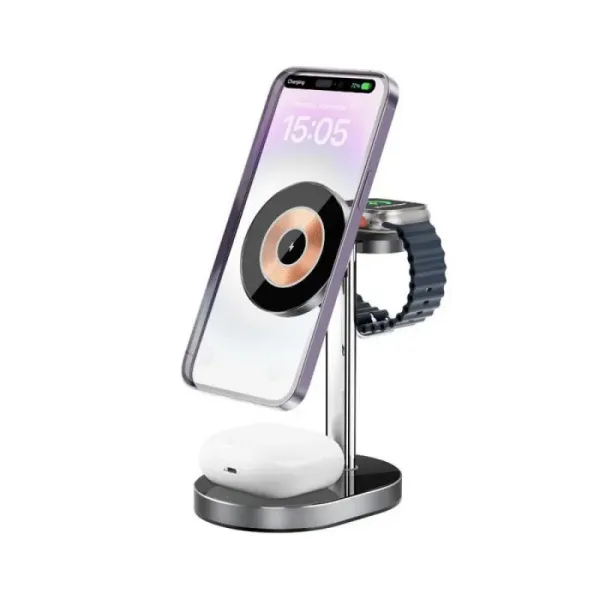 Беспроводное зарядное устройство WIWU Light Shadow 3in1 15w